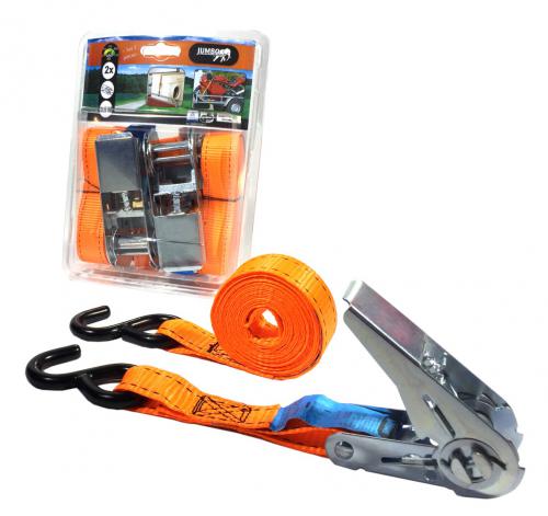 Popruh JUMBO 2x 350cm 440kg orange
